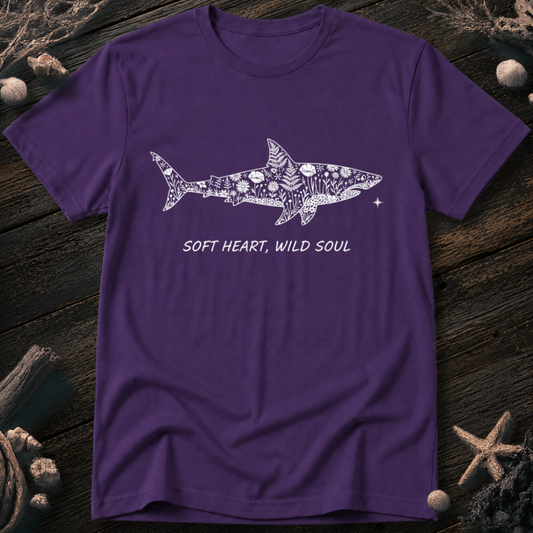 The Floral Shark T-Shirt