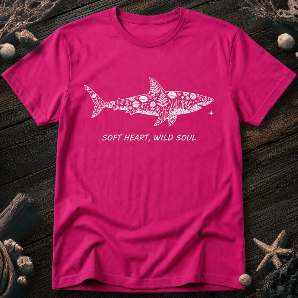 The Floral Shark T-Shirt