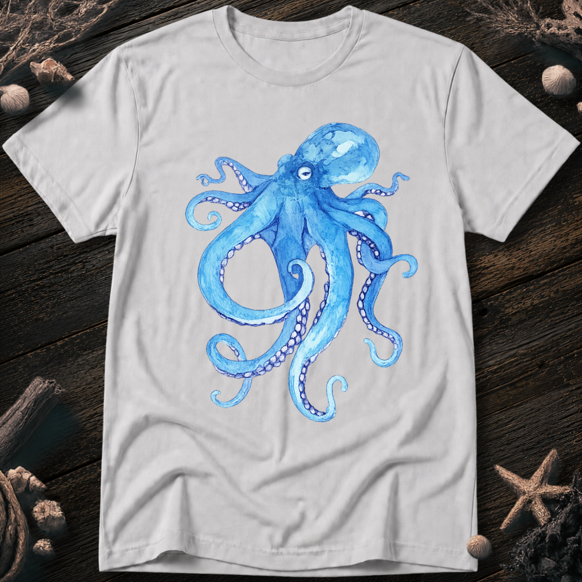Octopus Acuarel T-Shirt