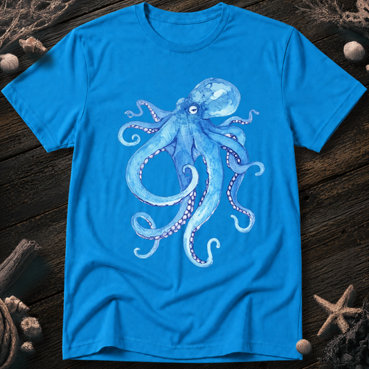Octopus Acuarel T-Shirt