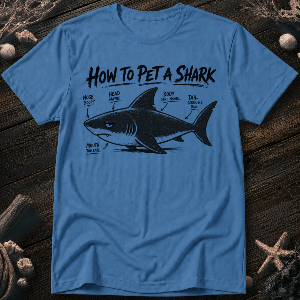 How to Pet a Shark T-Shirt