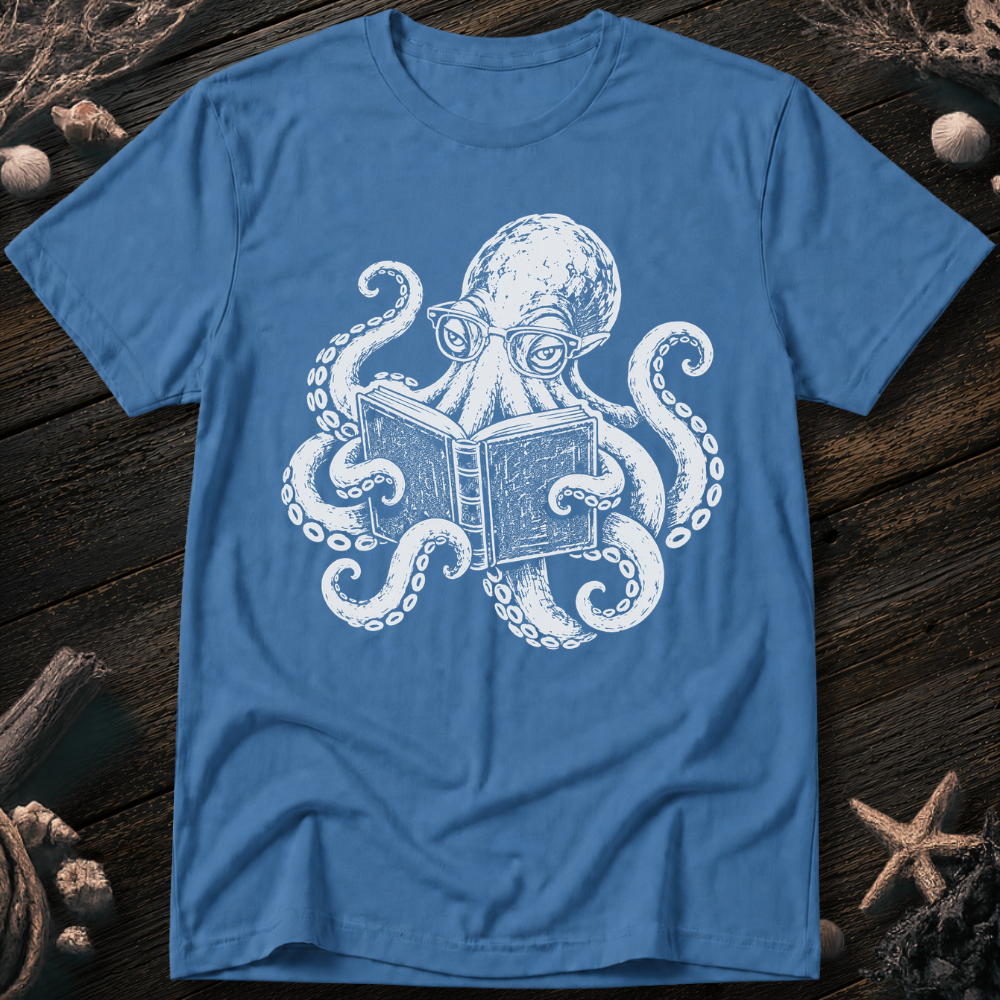 Reading Octopus T-Shirt